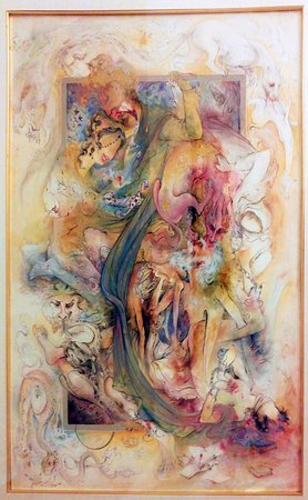 آشنایی با نقاش بزرگ ایرانی،استاد فرشچیان