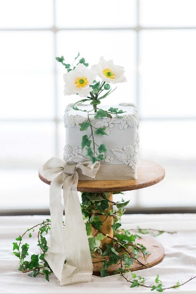 کیک های تک طبقه شیک برای عروسی