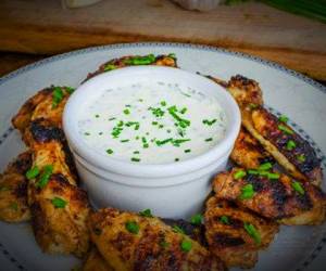 Roast chicken with yogurt sauce, a great food for weight loss