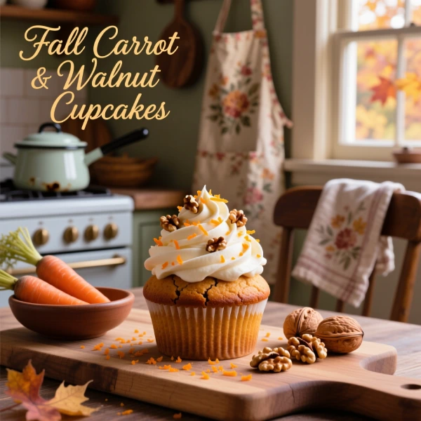 نکات طلایی برای کاپ کیک هویج و گردو