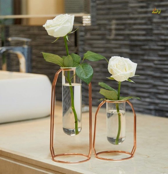مدل های زیبا از گلدان های شیشه ای