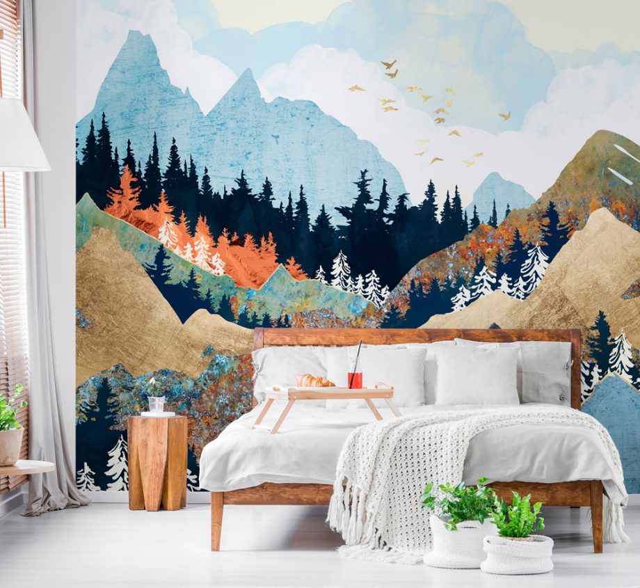 جدیدترین مدل کاغذ دیواری اتاق خواب