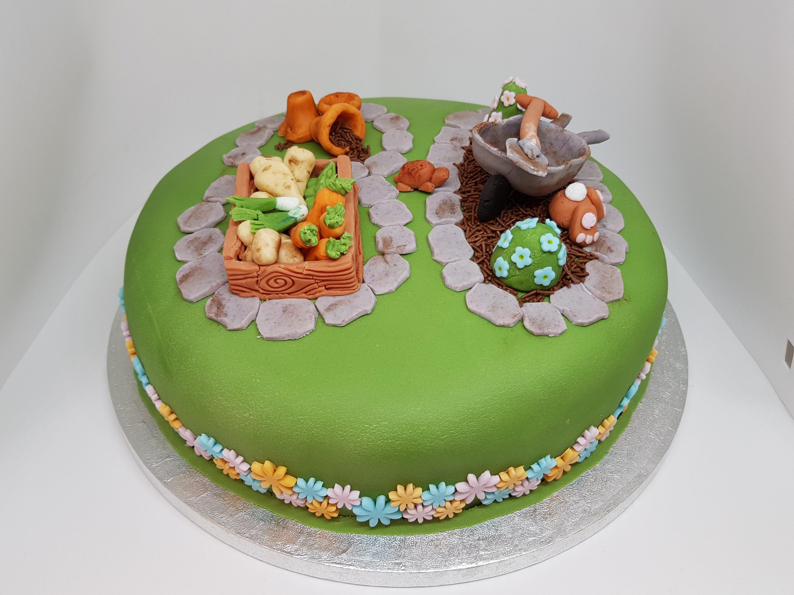  کیک های تولد با تم سبز