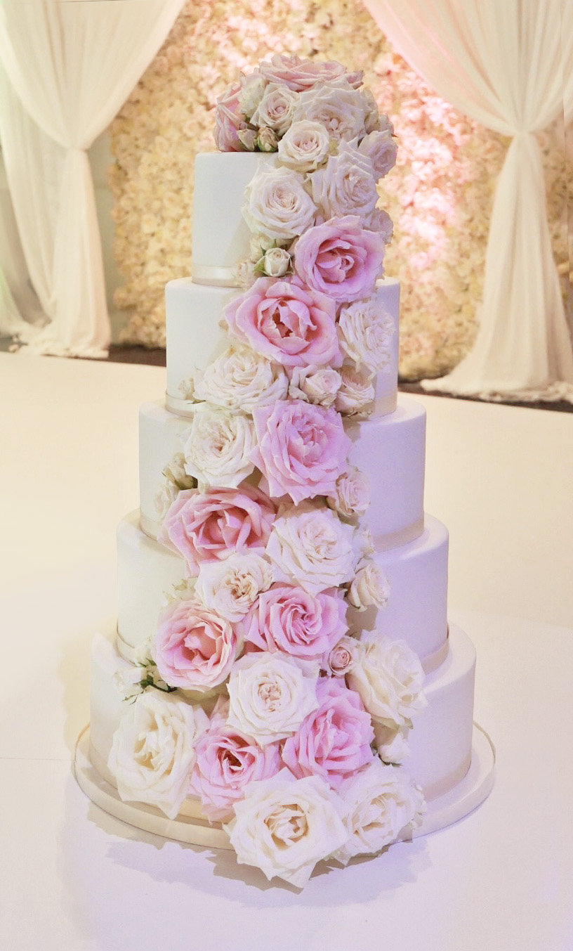  کیک چند طبقه عروسی