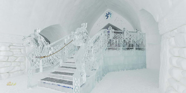 هتل های یخی چطور ساخته میشوند؟به همراه تصاویر