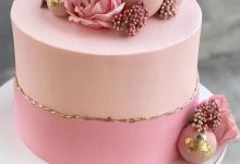 کیک های زیبا برای تولد و جشن ها با تم صورتی
