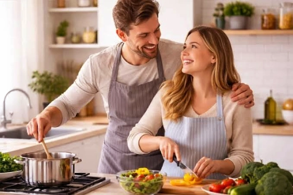 راه‌های عملی محبت به همسر در خانه
